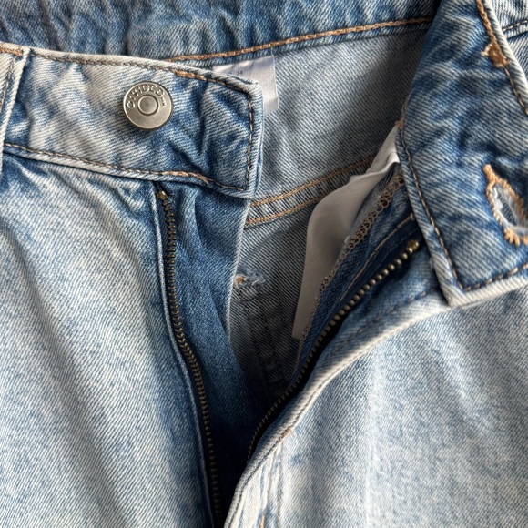 H&M Wide Leg Blue Denim Jeans size 2 - Picture 5 of 7